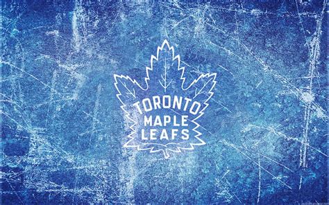 Hockey Toronto Maple Leafs Emblema Logotipo Nhl Fondo De Pantalla