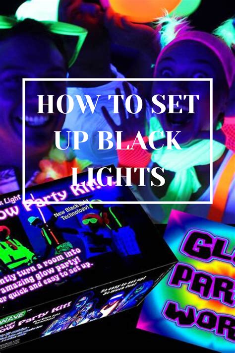 Glow In The Dark Room Glow In Dark Party Glow Stick Party Light In