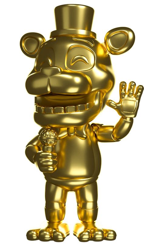 Gold Chrome Freddy Youtooz Collectibles