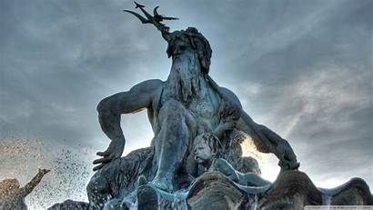 Statue Poseidon Neptune Vatican Museum Wallpapers Wallpapersafari