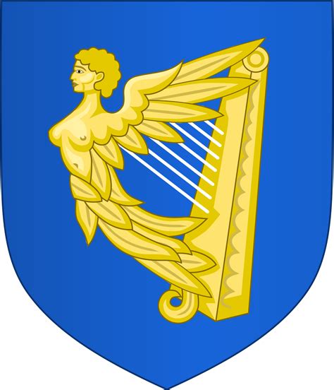 Reino De Irlanda Wikipedia La Enciclopedia Libre Escudo Nobiliario Símbolos Irlandeses