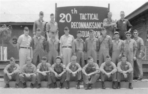 20th Tactical Reconnaissance Squadron Honor Roll National Museum Of The United States Air