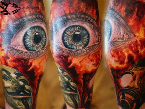 Eyes Tattoo By Cris Gherman Post 11817