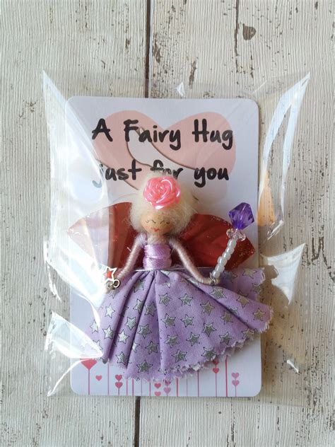 Hug Fairy Pocket Hug Build A Fairy Customised Fairy Etsy
