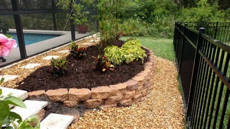 Create Privacy With Landscaping And Stop Erosion Around Pool Home In