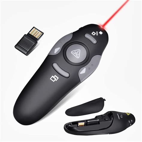 Wireless Presentation Clicker For Powerpoint Presentations Usb Dongle