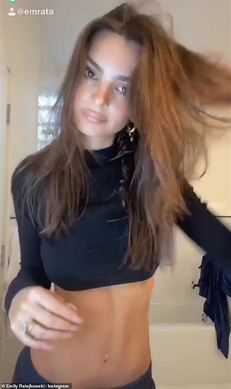 Emily Ratajkowski Flaunts Her Toned Abs In Sultry Clip Before Urging Fans To Vote For Bernie