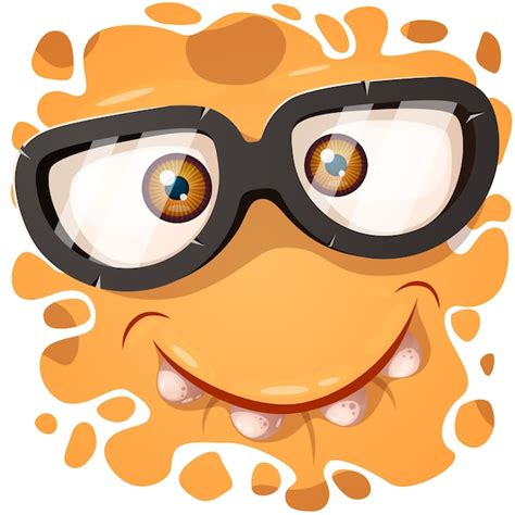 Premium Vector Cute Funny Crazy Monster Character