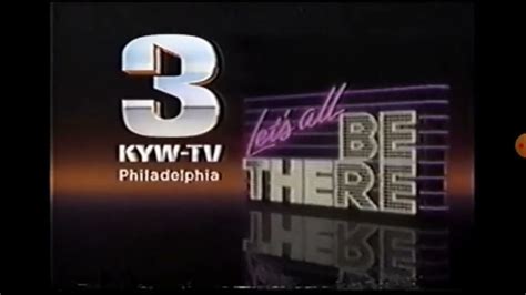 Kyw Tv Station Id 1985 Youtube