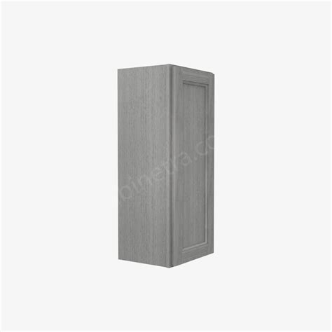 Tg W1536 Single Door Wall Cabinet Forevermark Midtown Grey