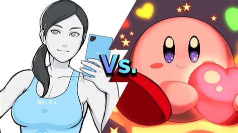Super Smash Bros Ultimate Wii Fit Trainer Vs Kirby Youtube