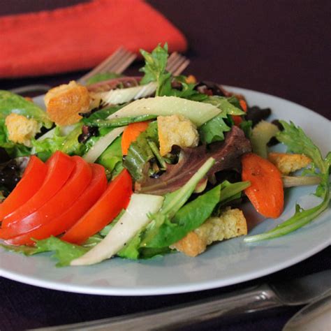 Into a food processor or blender to make the salad: Italian Garden Side Salad - Spinning Cook