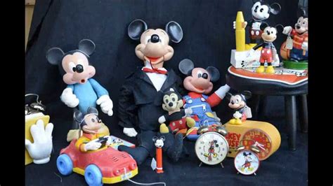 Mickey Mouse Collectables Collection In Dallas Texas Youtube