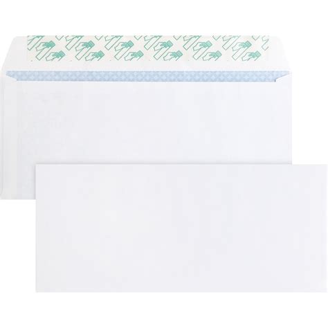Business Source Regular Tint Peel Seal Envelopes