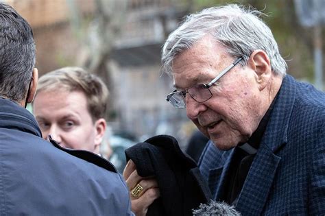 Pope Francis Receives Cardinal George Pell In Private Audience