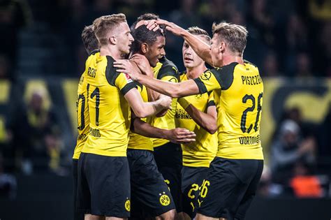 Borussia dortmund's marco reus and raphael guerreiro scored a goal apiece to beat visitors borussia dortmund and bayern munich have opted to proceed with champions league reforms. Player Ratings: Borussia Dortmund secure hard fought win over Frankfurt