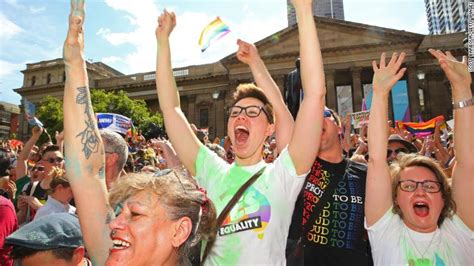 Australia Votes Yes To Same Sex Marriage Cnn