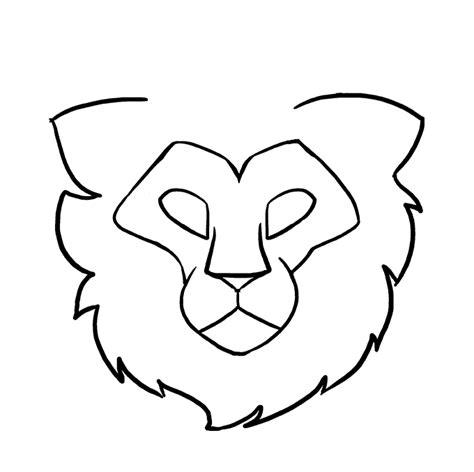 You need to use yellow, brown and pink. How to Draw a Lion Head - Really Easy Drawing Tutorial