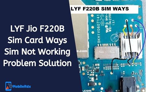 Lyf Jio F220b Sim Card Ways Sim Not Working Problem Solution