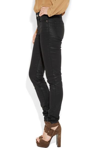 Levis Made And Crafted Empire Waxed Mid Rise Skinny Jeans Net A Portercom