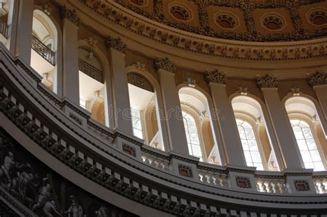Us Capitol Rotunda Ceiling Stock Image Image Of States 15034717