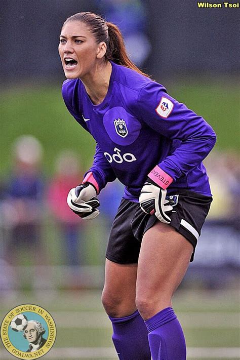 Hope Solo Seattle Reign Female Soccer Players Usa Soccer Women Beautiful Athletes