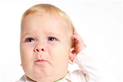 Confused Baby Stock Photography Image 22500872