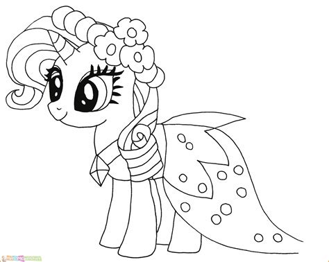 Terbaru 11 Gambar Mewarnai Little Pony Hd Aneka Warnaku