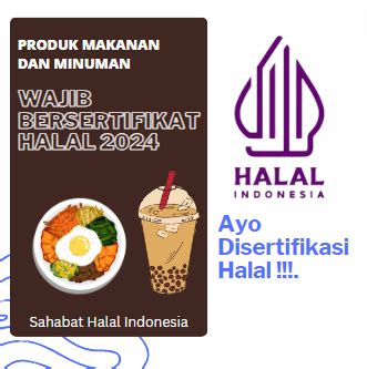 Oktober Makanan Dan Minuman Wajib Bersertifikat Halal