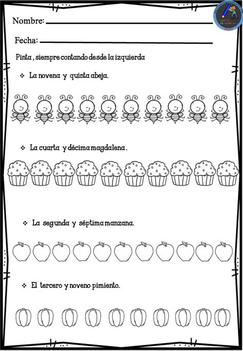 Actividades Para Trabajar Los Números Ordinales