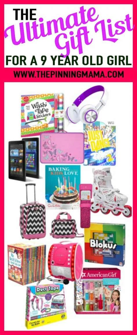 the ultimate t list for a 9 year old girl the pinning mama