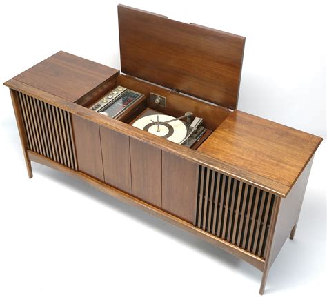 Mid Century 60s Admiral Stereo Console Record Player Bluetooth Ipod