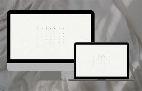 New 2023 Desktop Calendar Wallpapers Monthly Calendar Etsy Uk