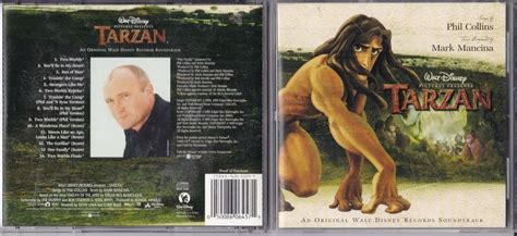 Tarzan By Mark Mancinaphil Collins Cd 1999 Disney Original
