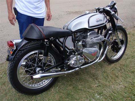 Ariel Square Four In Norton Featherbed Frame Classic Motorcycles