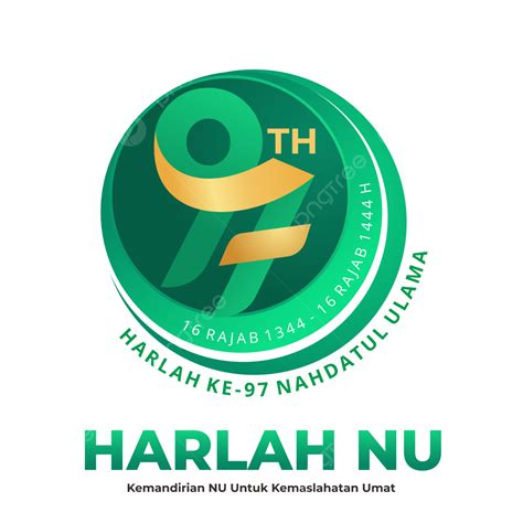 Gambar Logo Harlah Nu 2023 Hari Jadi Nahdatul Ulama Ke 97 Logo Harlah