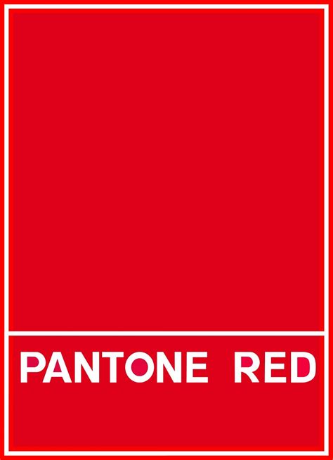 Pantone Red Logotipo Pantone Red