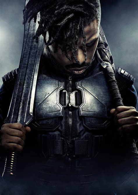 5k Free Download Killmonger Black Panther Erik Killmonger Marvel