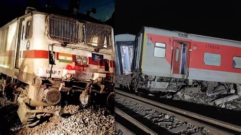बिहार ट्रेन दुर्घटना बक्सर में नॉर्थ ईस्ट एक्सप्रेस के पटरी से उतरने के कारण 10 ट्रेनें रद्द