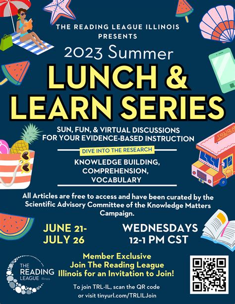 Lunch And Learn Summer Series Trl Illinois