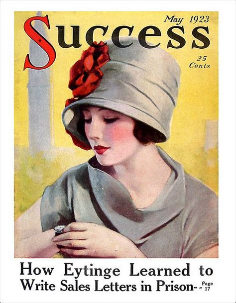 Success 1923 Magazine Images Magazine Art Magazine Covers Old
