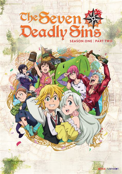 Nanatsu no taizai english dub for revival of the commandments confirmed 15 october 2018 | monsters and critics. Seven Deadly Sins Season 1 Part 2 DVD