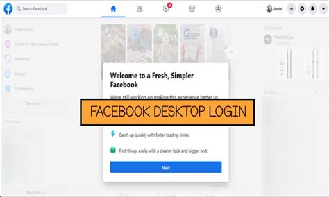 Facebook Desktop Login Log In To Facebook On Your Desktop Visaflux