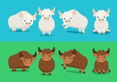 Cute Yak Cartoon Download Free Vectors Clipart Graphics