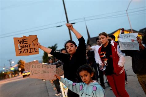 Peaceful Protests Continue In East Salinas In The Aftermath Of Officer