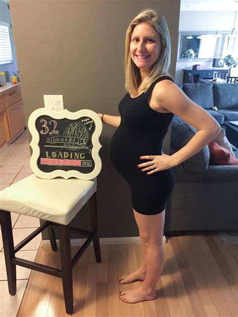 Week 32 Belly Pics — The Overwhelmed Mommy Blog