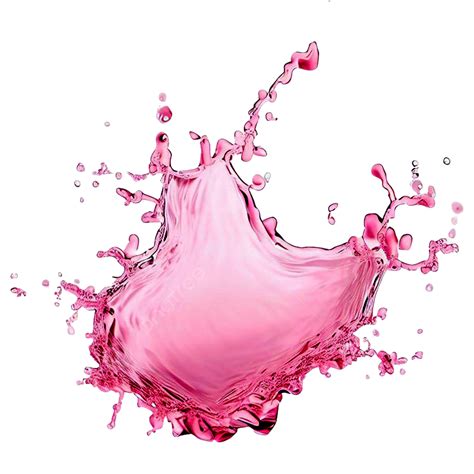 潑水粉紅色 溅 水 粉色的素材圖案，psd和png圖片免費下載
