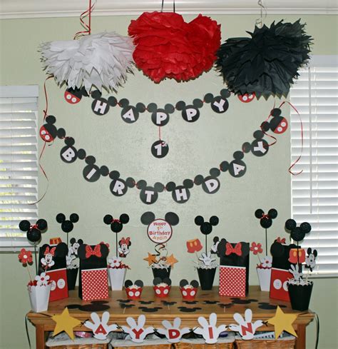 See more ideas about minnie baby shower, disney gender reveal, baby gender reveal party. Deanne's Crafting Adventures: Mickey Mouse Party