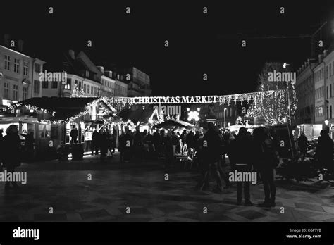 Christmas Markets Copenhagen Denmark Stock Photo Alamy