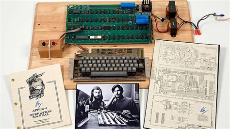 First Apple 1 Computer Signed By Steve Wozniak Sells For 427000 At